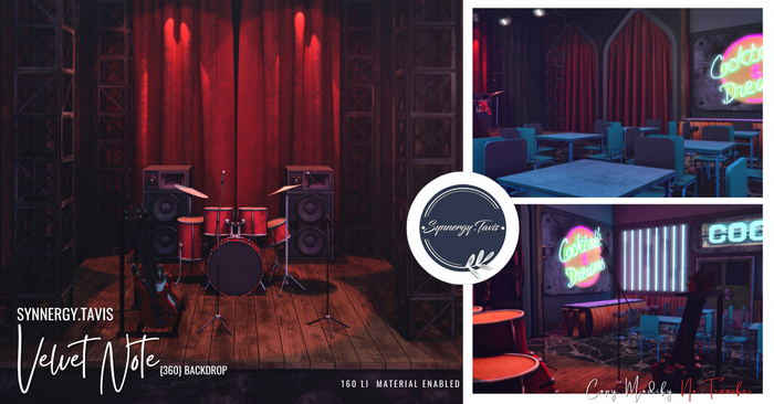 SYNNERGY.TAVIS//Velvet Note {360} Backdrop