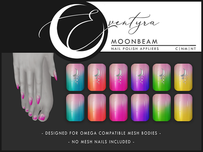 Eventyra - Omega Nail HUD - Moonbeam