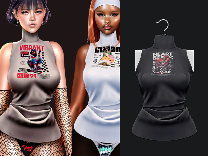 Madison - Ignorance Top - Grey