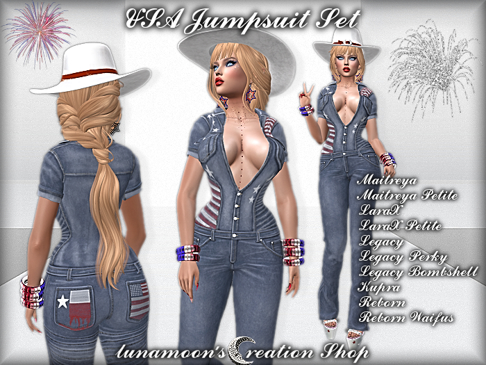 USA JUMPSUIT SET