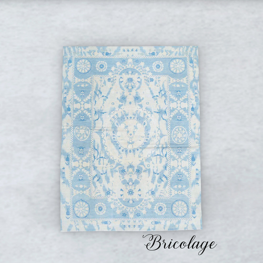 Bricolage Hannah Blue & White Rug