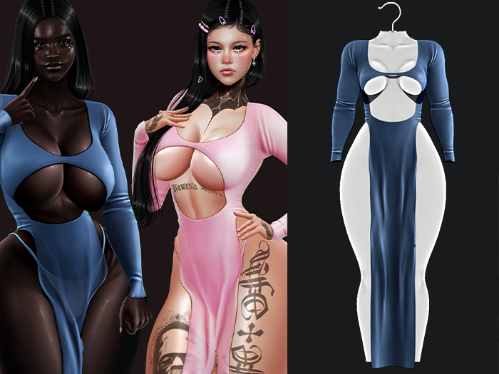 Madison - Anabel Dress - Blue