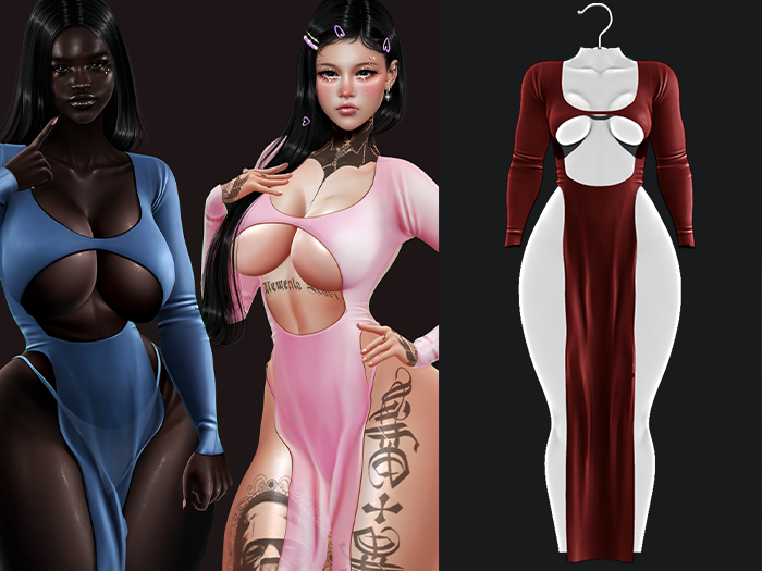 Madison - Anabel Dress - Red