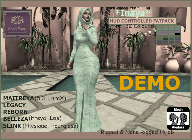[Good Fairy] - Inaya {Abaya & Hijab} *DEMO*
