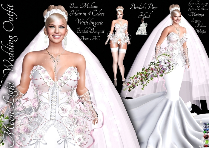 MOON LIGHT WEDDING OUTFIT