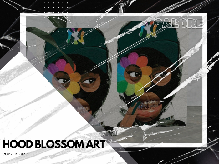 [G A L O R E] HOOD BLOSSOM ART