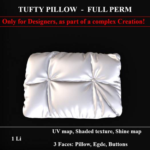Tufty Pillow - Full Perm (add)