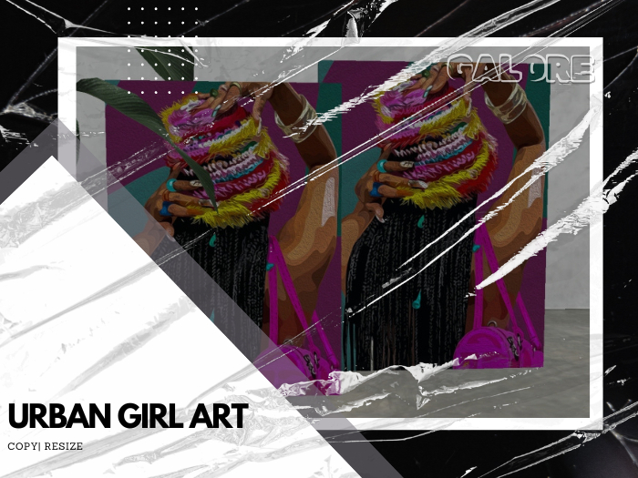 [G A L O R E] URBAN GIRL ART