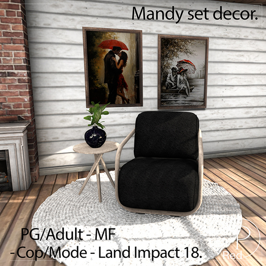 P.ReD. Mandy set decor - Box
