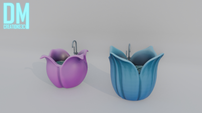 Floral bathtubs Full Perm Mesh