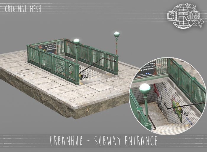 -DRD- UrbanHub - Subway entrance