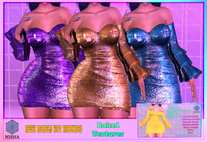Nisha - Lita glitter textures
