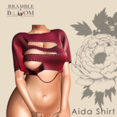 B&B: Aida shirt (Burgundy)