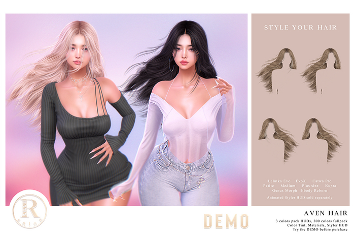 RAMA.SALON - Aven Hair 'DEMO'