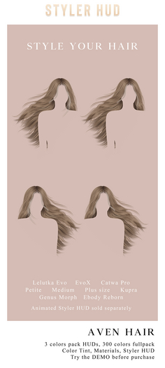 RAMA.SALON - Aven Hair Styler HUD