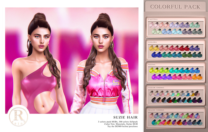 RAMA.SALON - Suzie Hair 'Colorful Pack'