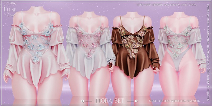 Elune. Flora Set - pack 8