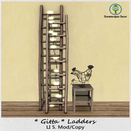 *Gitta* Ladders C - Dreamscapes Decor