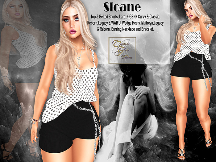 !CGF-*Sloane* Shorts Outfit