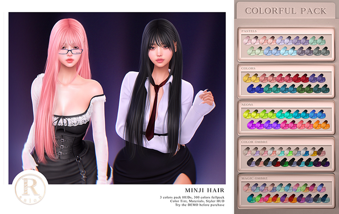 RAMA.SALON - Minji Hair 'Colorful Pack'