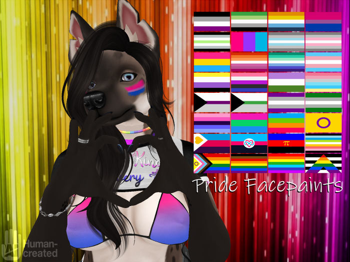 Heckling Hyena Pride Paints