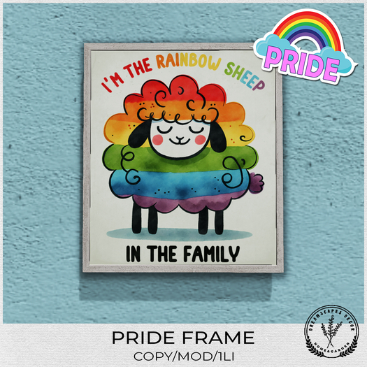 *Pride* Frame C - Dreamscapes Decor