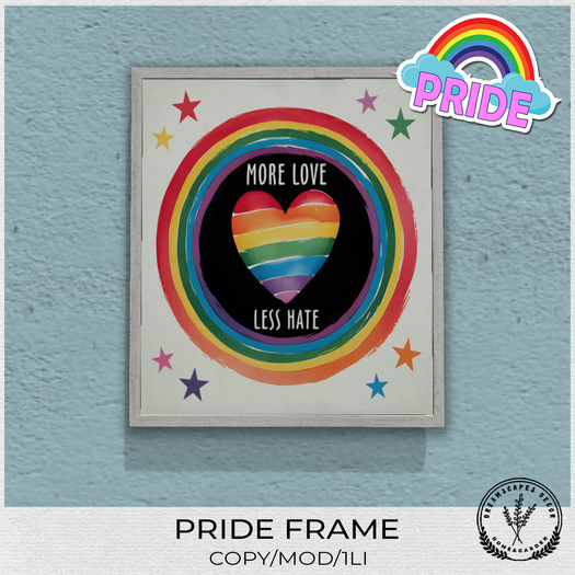 *Pride* Frame E - Dreamscapes Decor
