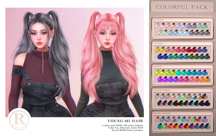 RAMA.SALON - Young-Mi Hair 'Colorful Pack'