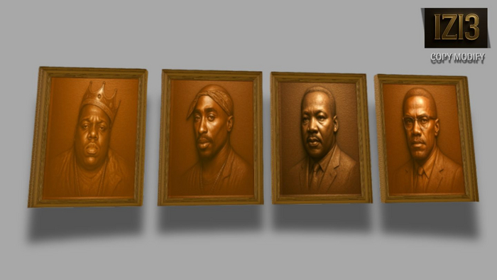 Afro History Picture Frames - Copy & Modify
