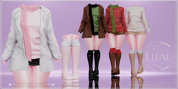 Elune. Eve Sweater - FATPACK