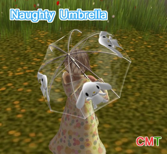Naughty Umbrella Bunny