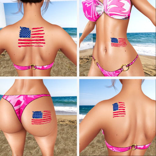 Tasteful Tattoo Ragged Flag Fatpack