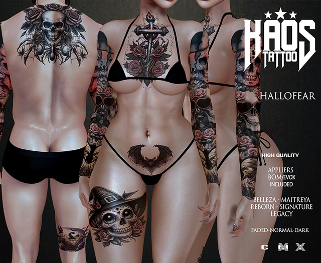KaoS HALLOFEAR Tattoo