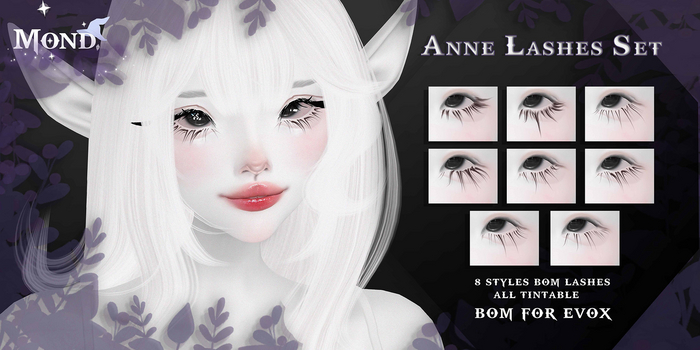 [Mond] Anne Lashes Set BoM For evoX - Unpack -