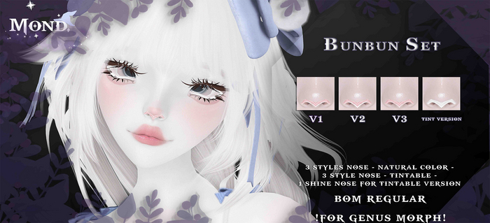 [Mond]BunBun Set BoM Regular For Genus - UNPACK -