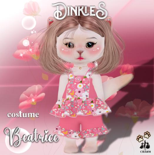 !!!CHARM Dinkies  costume Beatrice