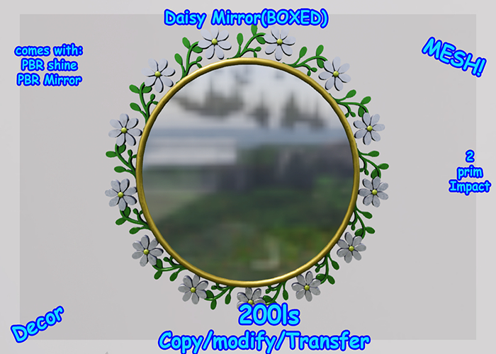Daisy Mirror(BOXED)