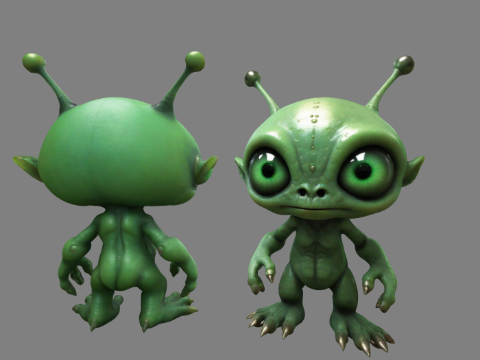 Chibi Alien FULL PERM