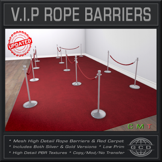 Red Carpet Rope Barriers 