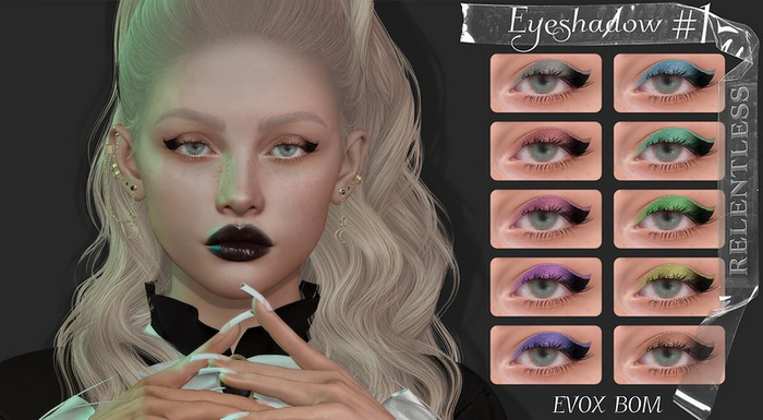 RELENTLESS Eyeshadow #1 (BOM EVOX)