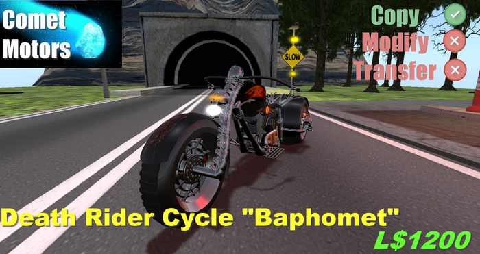 DEATH RIDER "BAPHOMET'
