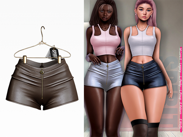 SPIRIT - Nyota shorts [CHOCOLATE]
