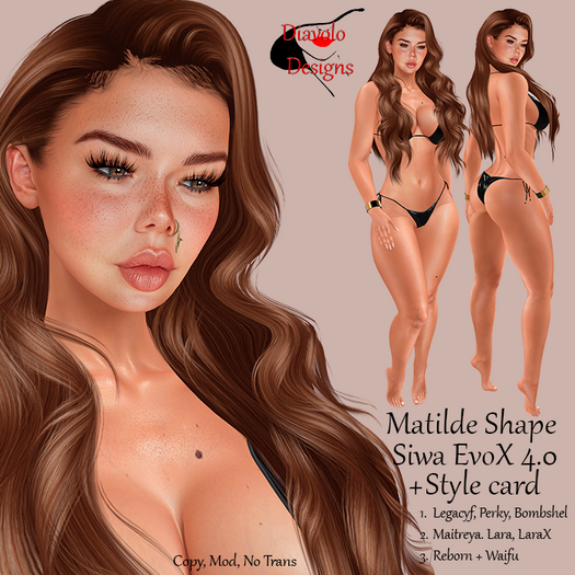 Diavolo Designs - Matilde Sahpe Siwa EvoX 4.0