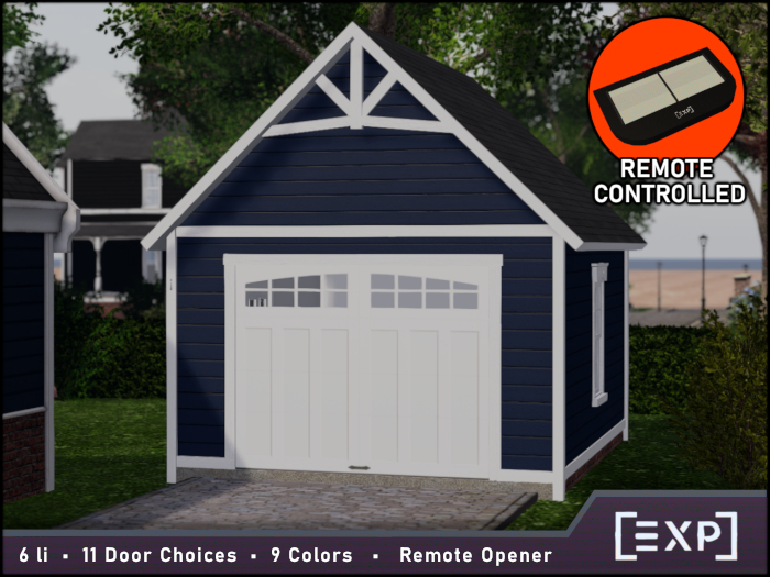 Victorian Themed Linden Bellisseria Home Garage Add On - Small