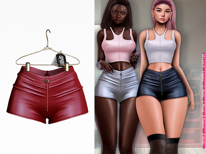 SPIRIT - Nyota shorts [RED]