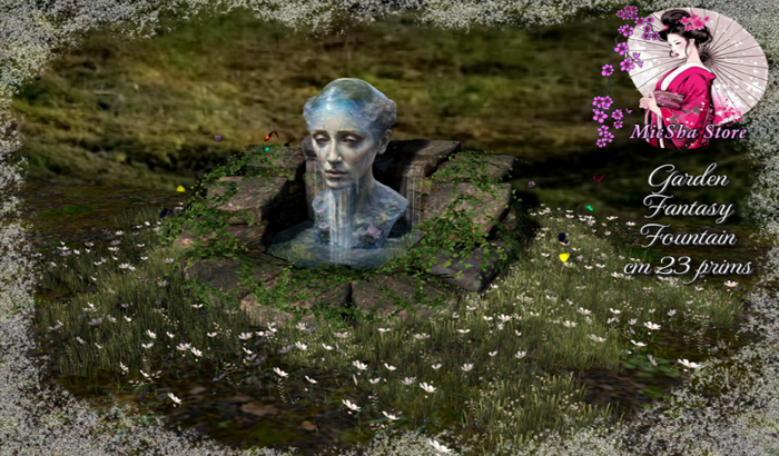 MICSHA-FANTASY FOUNTAIN GARDEN NEW