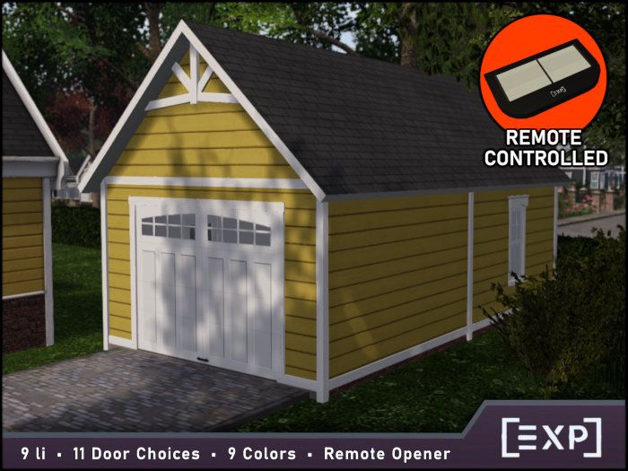 Victorian Themed Linden Bellisseria Home Garage Add On - Large
