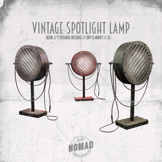 NOMAD // VINTAGE SPOTLIGHT LAMP