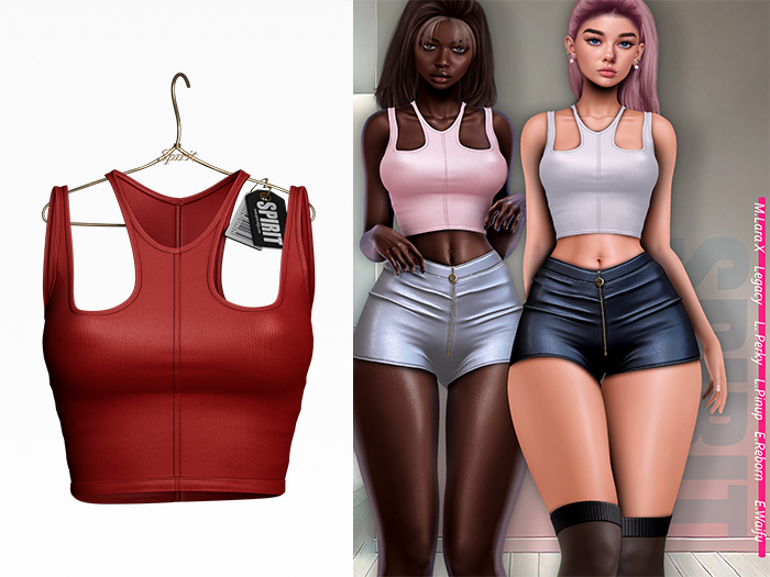 SPIRIT - Nyota top [RED]