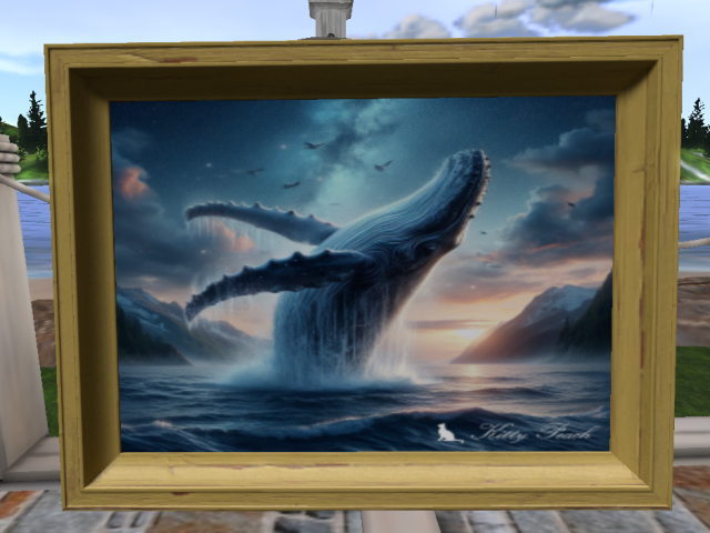 W&W Humpback Whale  Alaska